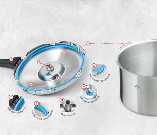 Actual product image Kuhn Rikon Duromatic Top (24 cm, Steam cooker, Stainless steel)