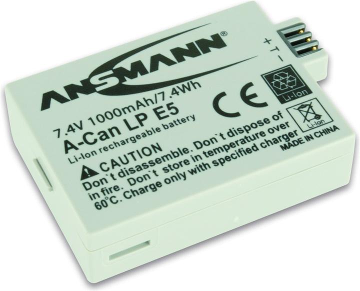 Immagine prodotto Ansmann Batteria Canon LP-E5 (Accumulatore di carica elettrica)