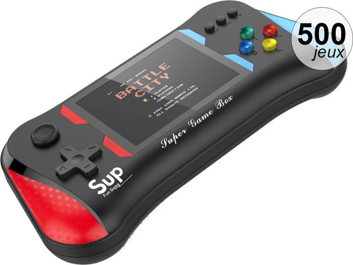 Produktbild VR Shinecon Handheld SupMax Konsole mit 500 Spielen