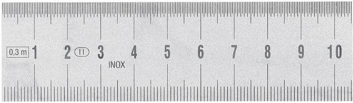 Actual product image BRW Stainless steel rule (500 mm)