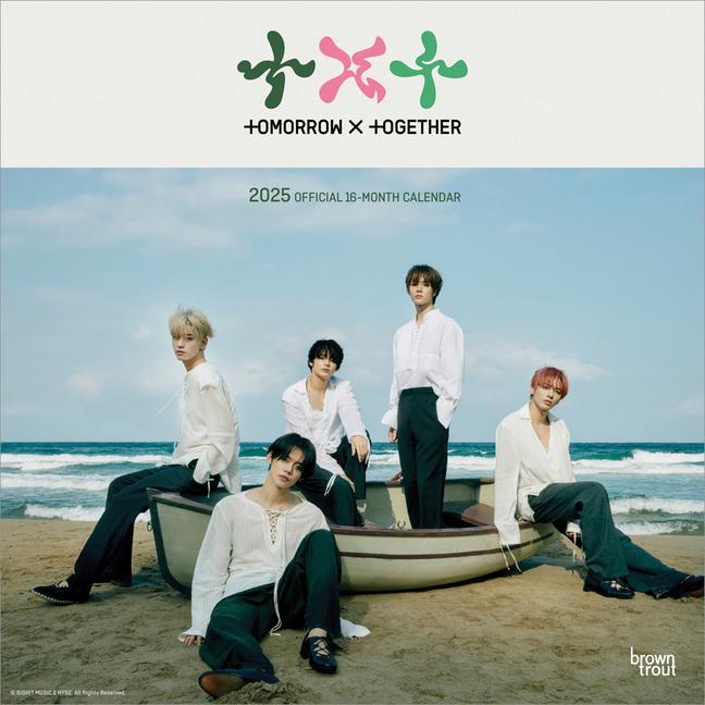 Image du produit TXT - Tomorrow X Together Boygroup 2025 - Calendrier mural (30,5 x 30,5 cm, Couverture rigide, Anglais)
