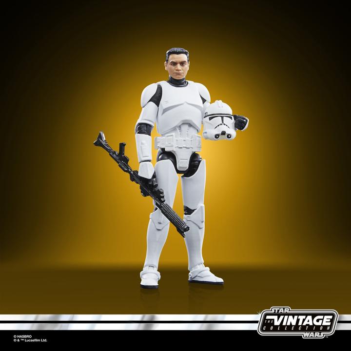 Actual product image Hasbro Star Wars: Andor Vintage Collection figurine Clone Trooper (Phase II Armor) 10 cm
