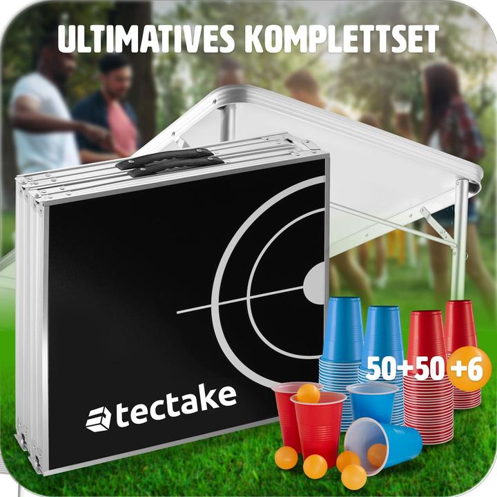 Actual product image tectake Beer pong table