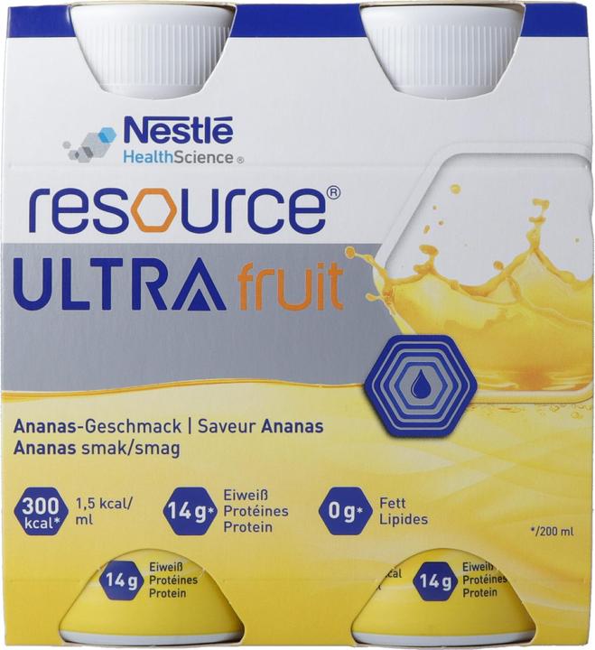 Actual product image Nestlé Health Science Ultra Fruit Ananas (4 Piece, 1006 g)