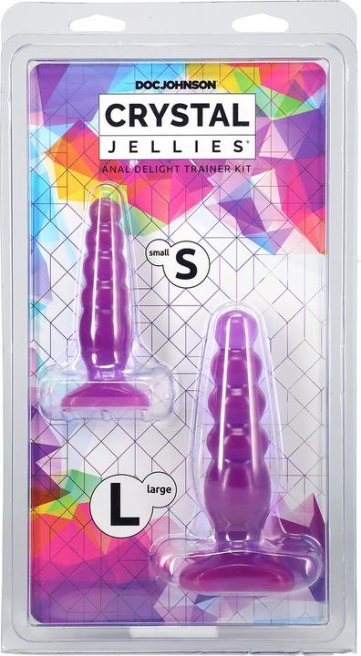 Produktbild Doc Johnson Crystal Jellies - Anal Delight Trainer Kit