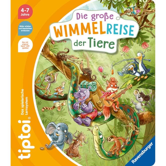 Actual product image tiptoi Die gr. Wimmelreise Tiere (German, Anja, KIEL, 2022)