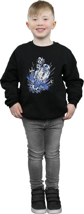 Produktbild Star Wars R2D2 Blast Off Sweatshirt Jungen (116)