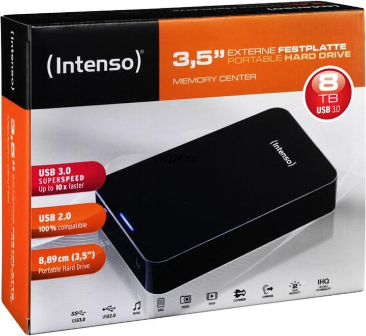Actual product image Intenso memory center (6 TB)