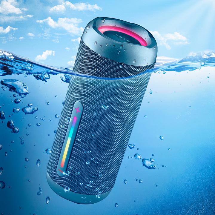 Actual product image NGS Enceinte Nomade Bluetooth Roller Furia 3 (Bleu) (9 h, Rechargeable battery operated)