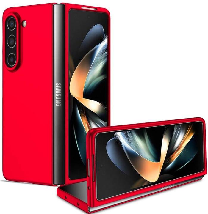 Image du produit Cover-Discount Galaxy Z Fold5 - Housse de protection intégrale rouge (Samsung Galaxy Z Fold5)
