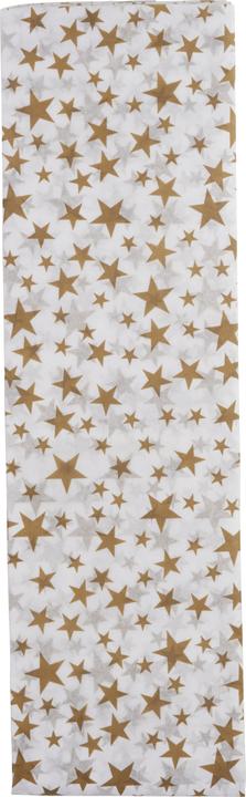 Actual product image Clairefontaine SOIE IMPRIMEE, 4F 50 x75, Etoiles argent (4 x)
