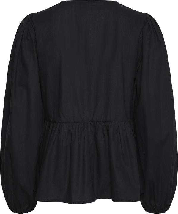 Produktbild Pieces Pcjolly Ls O-Neck Tie Top Wvn Noos Bc (XXL)