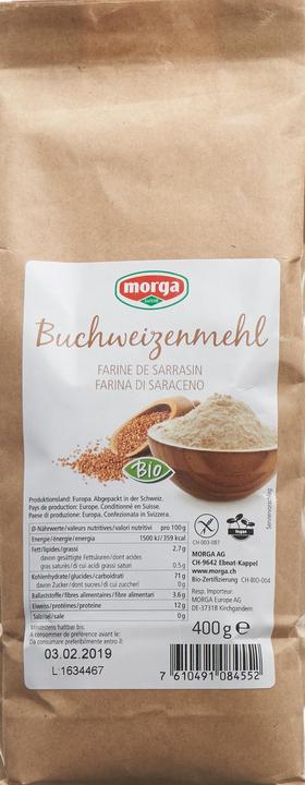 Actual product image Morga Buckwheat flour (400 g)