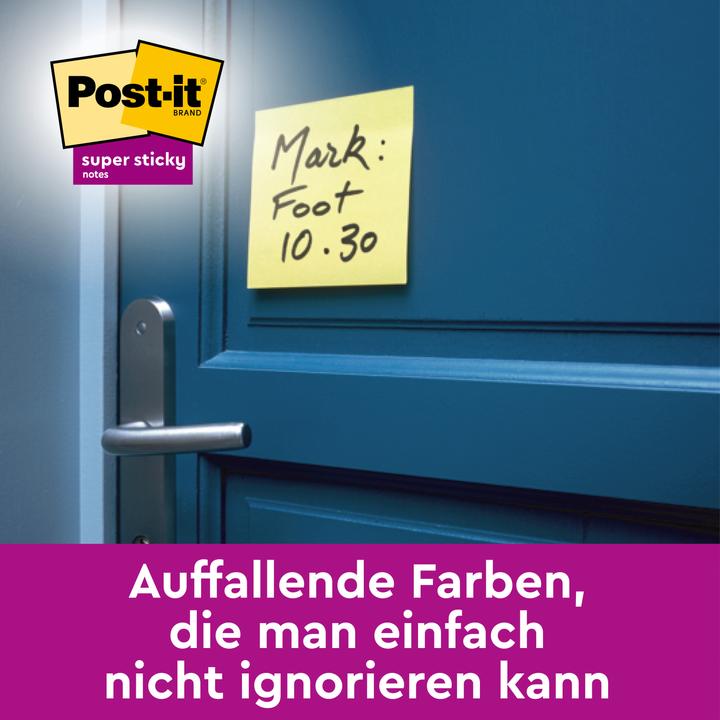 Actual product image Post-it Super Sticky (76 x 76 mm)
