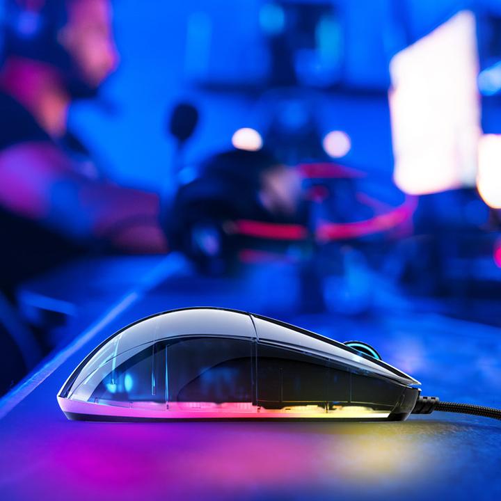 Actual product image Endgame Gear XM1 RGB Gaming Mouse - Dark Reflex (Cable)