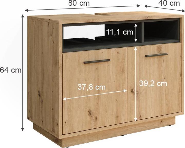 Produktbild Vicco Beatrice (80 x 40 x 64 cm)