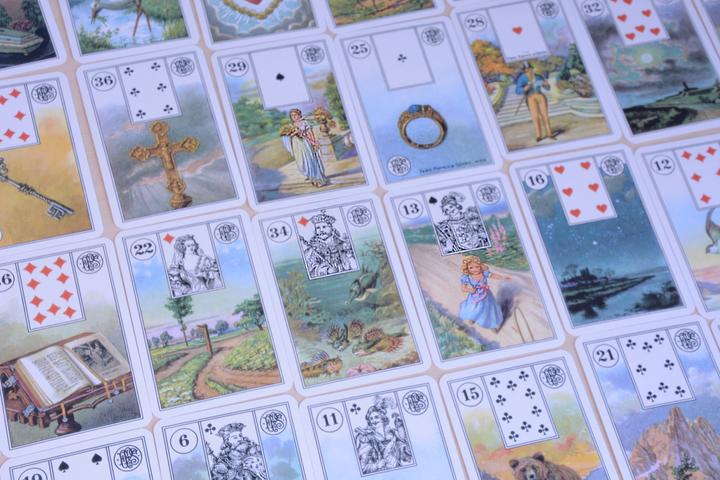 Image du produit Cartes de voyance de Mlle Lenormand No. 194115 (Allemand)