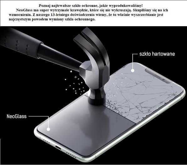 Image du produit 3MK NeoGlass for iPhone Xs Max black frame (1 pièce(s), Apple iPhone XS Max)