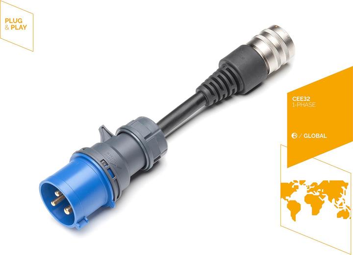 Immagine prodotto Juice Technology Juice Booster Adapter Industriestecker (CEE32 blu, 7.40 kW, 32 A)