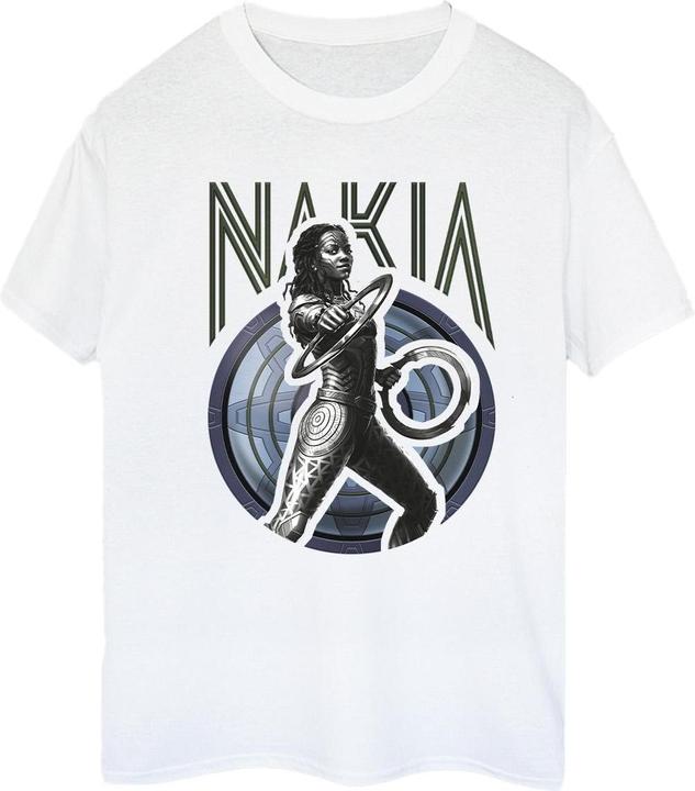 Immagine prodotto Wakanda Forever Nakia Shield Maglietta Ampia Donna (S)
