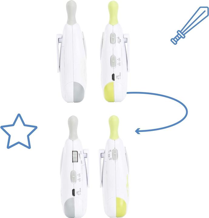Image du produit Badabulle Bébé en ligne (Babyphone Audio, 300 m)