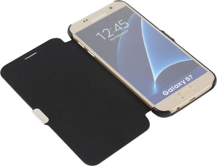 Produktbild König Design Flip Cover Schutzhülle Case Handyhülle Bookstyle für Samsung Galaxy S8 Blau Neu (Samsung Galaxy S8+)
