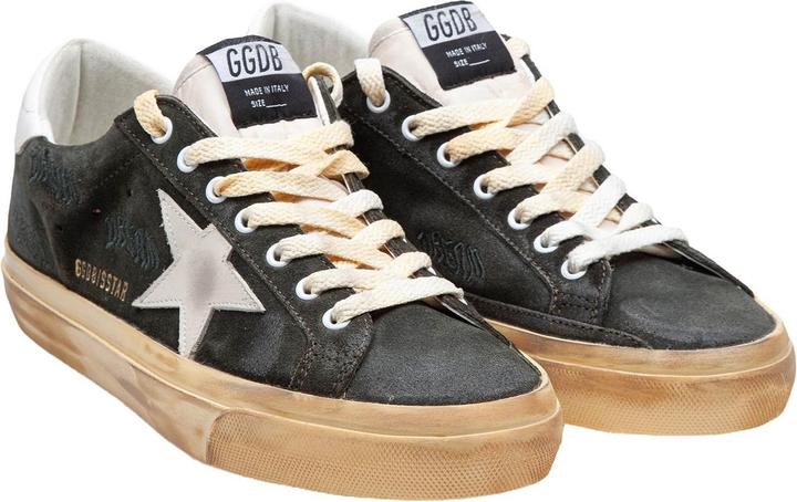 Actual product image Golden Goose sneakers in green suede (41)