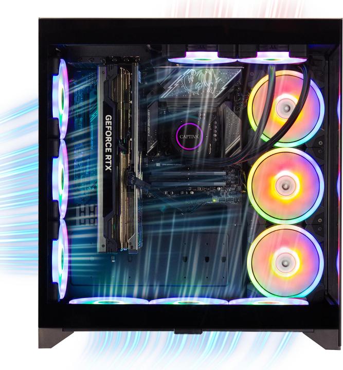 Produktbild Captiva PC Highend Gaming I83-581 (i9-14900KF/RTX4070 Super 12GB GDDR6X/SSD 2TB/32GB/WLAN/w/o OS) (i9-14900KF, 32.77 GB, 2000 GB, GeForce RTX 4070 Super)