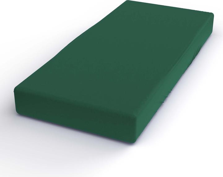 Image du produit Lotus Bettwaren Drap-housse en satin uni (160 x 200 cm)