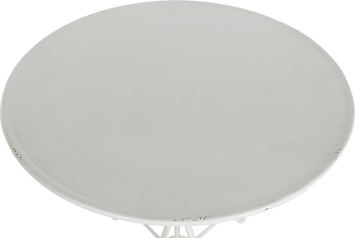 Actual product image DKD Home Decor Side table 81 x 81 x 81,5 cm Metal White