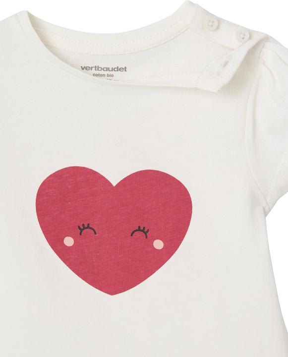 Produktbild Vertbaudet Bio-Kollektion: 3er-Pack Mädchen Shirts BASIC, Langarm & Kurzarm (68)