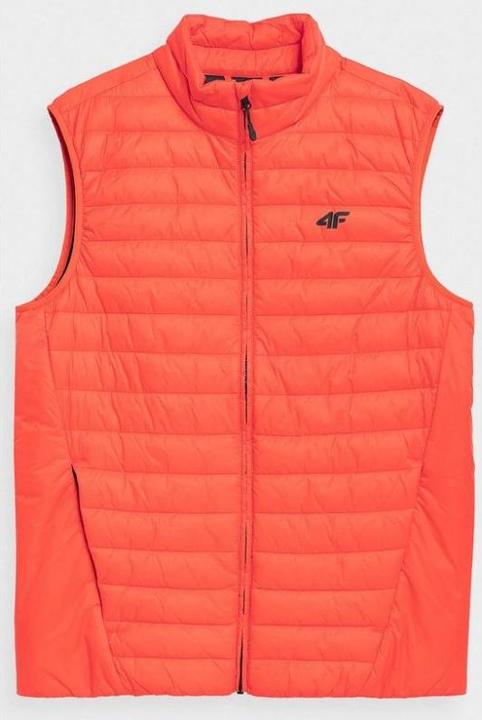 Actual product image 4F Men's Down Vest Orange 4FSS23TDJAM082 70S (M) (70)
