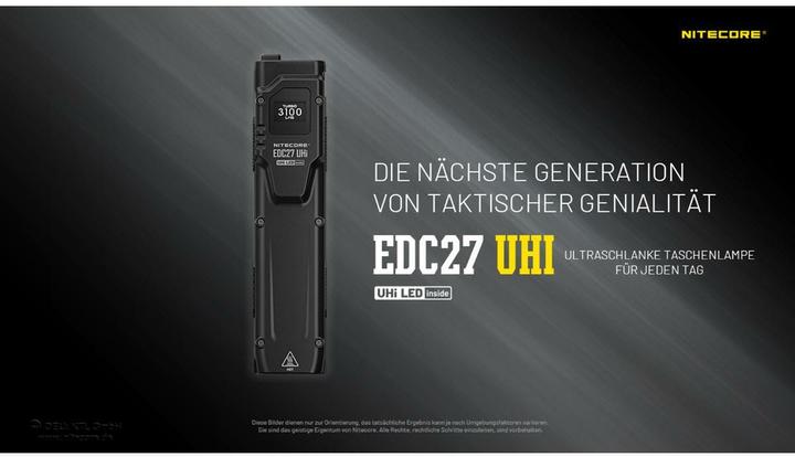 Produktbild Nitecore EDC27 UHI (13.53 cm, 3100 lm)