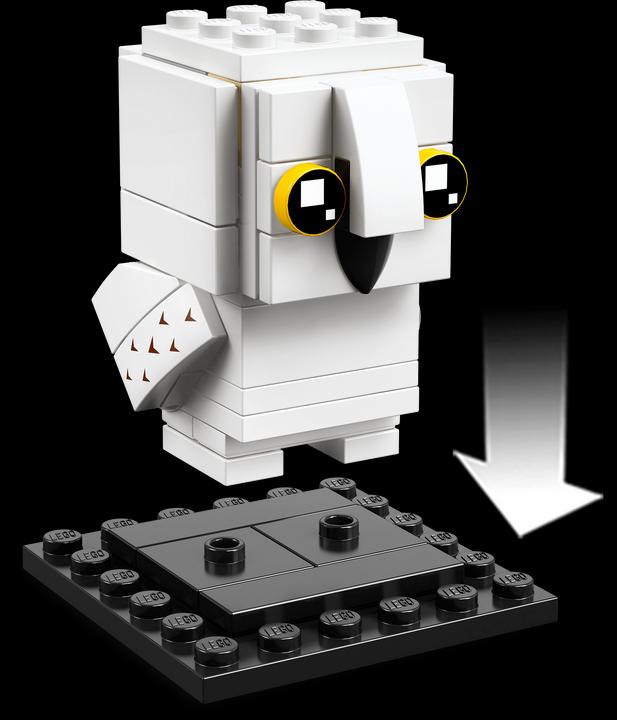 Image du produit LEGO Harry Potter et Hedwig (41615, LEGO Brickheadz)