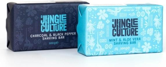Produktbild Jungle Culture - Holzkohle & schwarzer Pfeffer Rasierseife (Rasierseife)