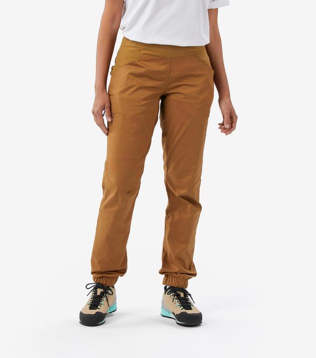 Image du produit Simond Pantalon d'escalade confortable femme, Vertika Marron (34)