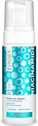Vianek Hero Niacinamide Face Cleansing Foam With Niacinamide, 150 Ml (Schaum, 150 ml)
