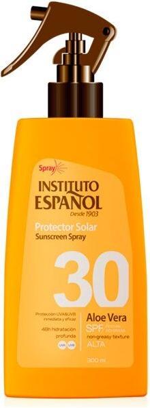 Image du produit Instituto Español Sol. Proteccion Solar Aloe Vera Spf30 Spray 300 ml (Spray solaire, SPF 30, 300 ml)