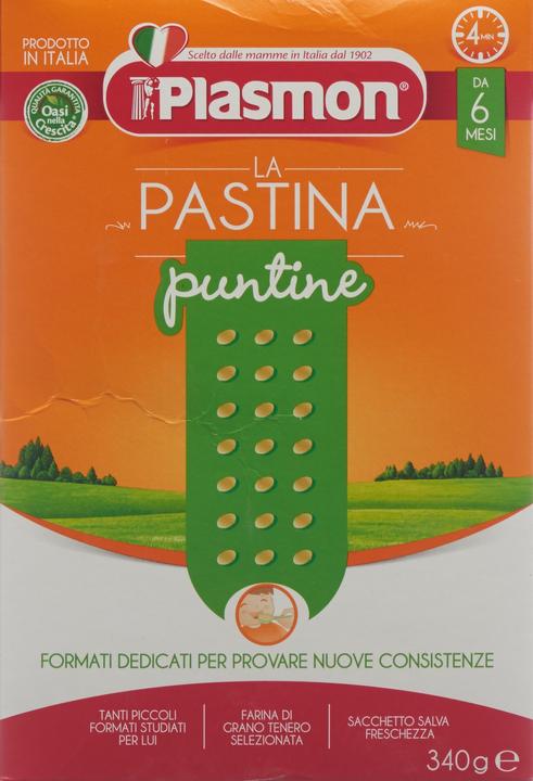 Actual product image Plasmon pastina puntine (340 g)