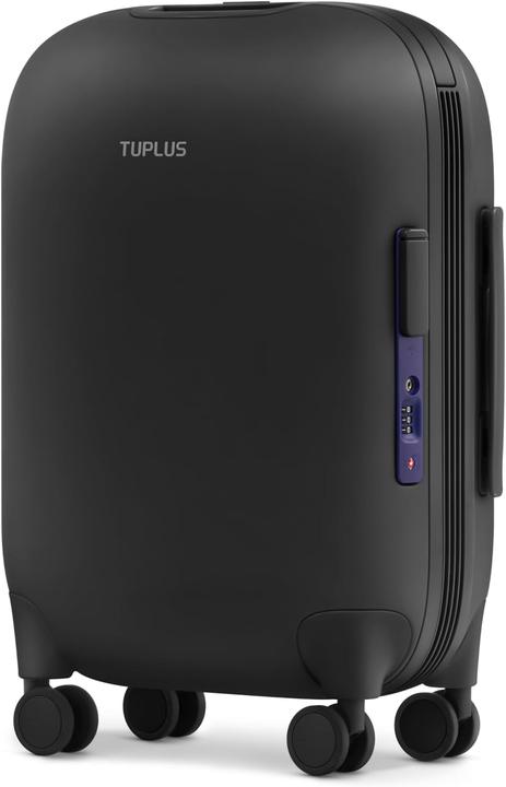 Actual product image Tuplus Zeitkapsel Serie: Koffer mit 4 Rollen und TSA-Schloss (28 l, Hand luggage (up to 50 litres))