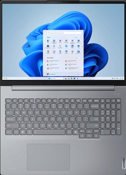 Produktbild Lenovo ThinkBook 16 Gen 8 (16", Intel Core Ultra 5 225U, 16 GB, 512 GB, CH)