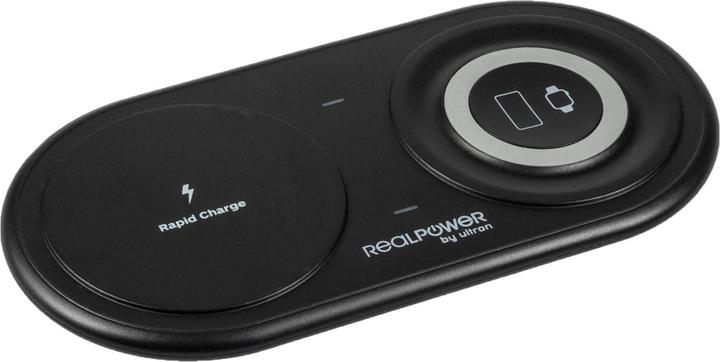Immagine prodotto RealPower Caricabatterie ChargeAir Duo belaidė (15 W)