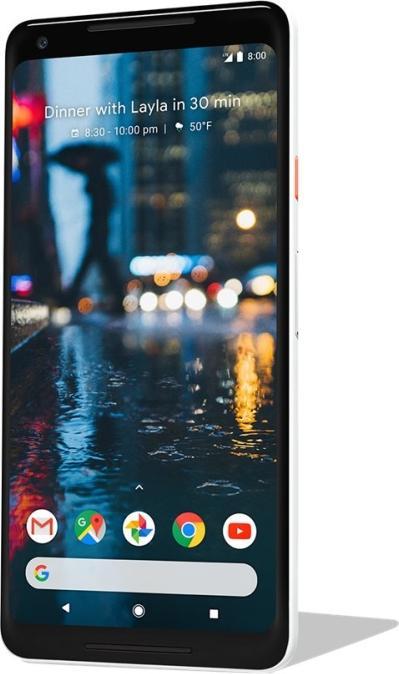 Actual product image Google Pixel 2 XL (128 GB, Black & White, 6", Single SIM, 12.20 Mpx, 4G)