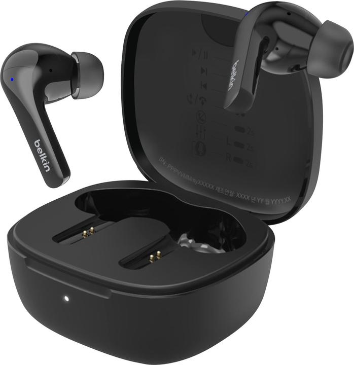 Produktbild Belkin SOUNDFORM Motion True Wireless Earbuds (ANC, 9 h, Kabelgebunden)