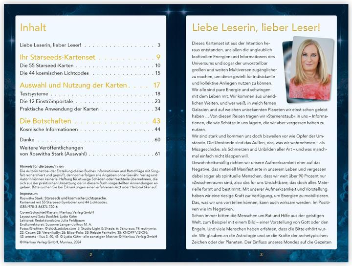 Immagine prodotto Starseeds und kosmische Lichtsprache, mit 1 Buch (Tedesco, Roswitha Stark, 2024)