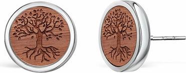 Produktbild Crystalp Stylish steel earrings Tree of Life 41424.W2. E.03