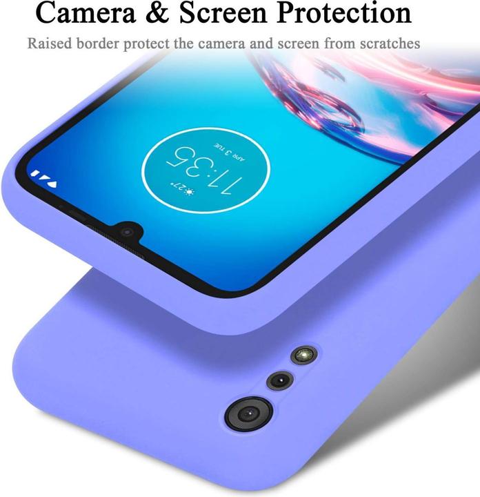 Produktbild Cadorabo Hülle für Motorola MOTO E6s 2020 TPU im Liquid Case Design (Motorola Moto E6s)