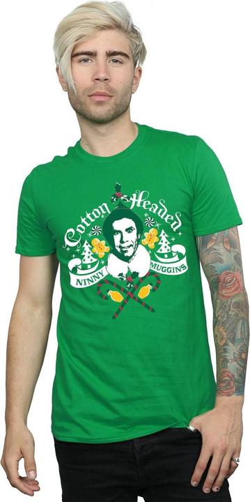 Immagine prodotto Elf Cotton Headed Ninny Muggins Maglietta Uomo (XXL)