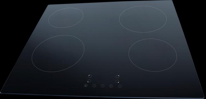 Produktbild PKM KHKF4 G Kochfeld autark Einbau 60cm Glaskeramik schwarz TIMER Touch