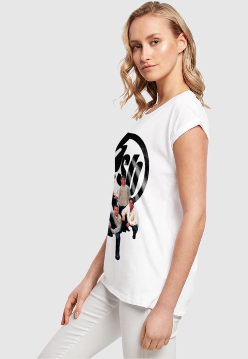 Immagine prodotto Merchcode Donna Backstreet Boys - Maglietta a spalla estesa con logo vintage - 111603 (XXL)